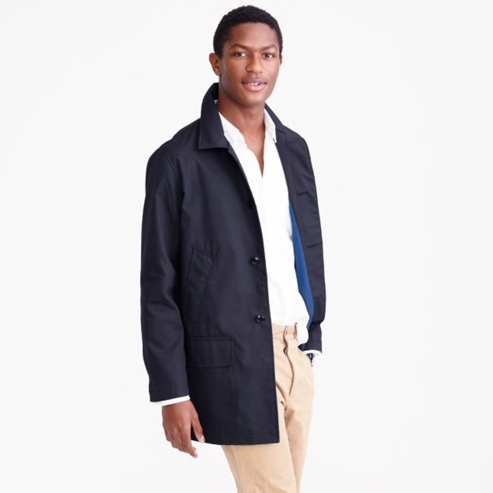 J. Crew Ludlow Mac water-repellant rain jacket